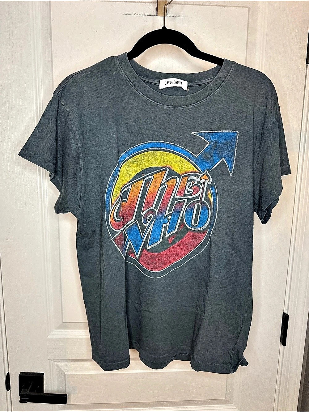 Daydreamer Tge Who. Tour Graphic Tee Gray Large